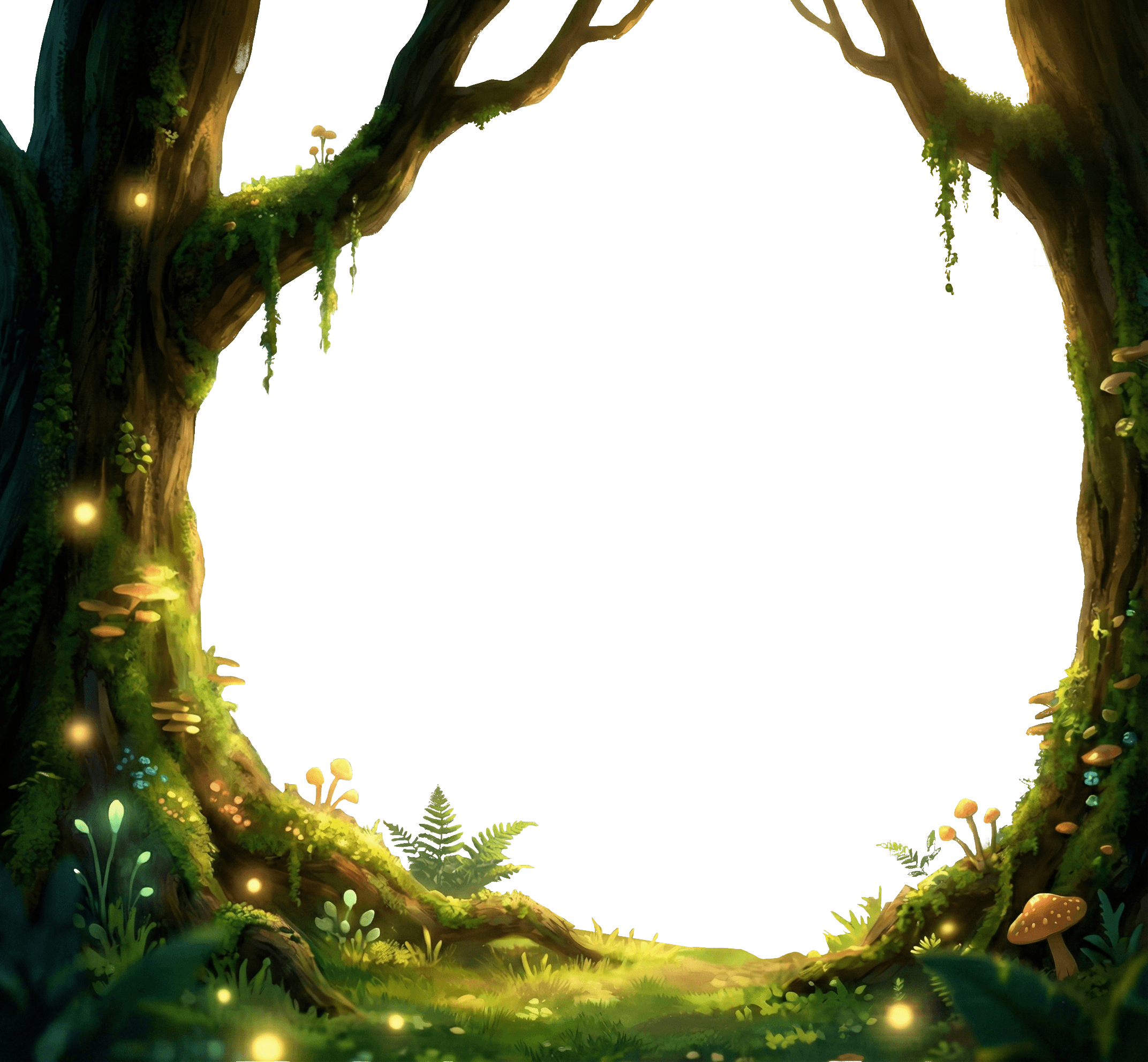 Forest Foreground Frame